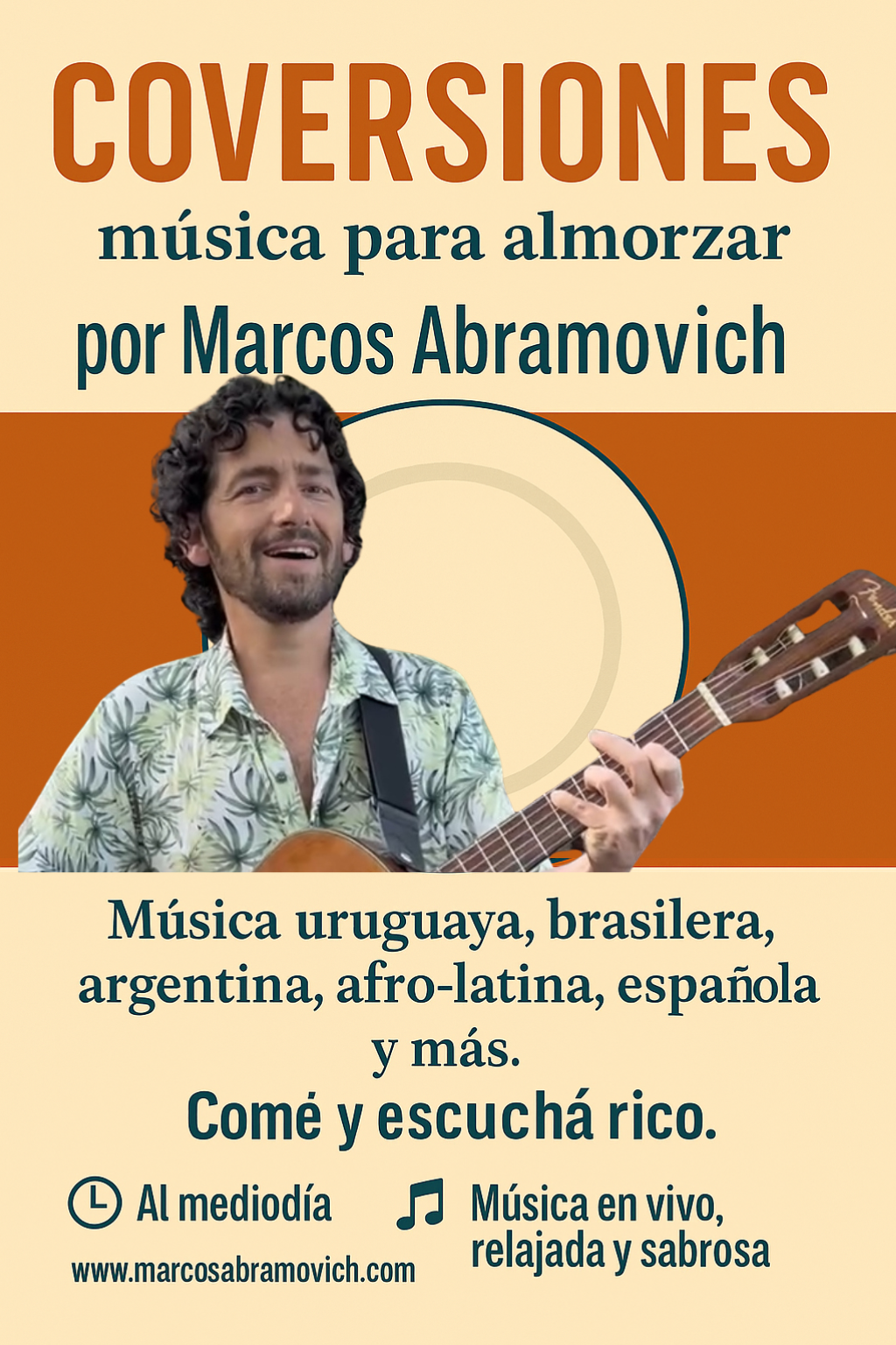 Coversiones almuerzo